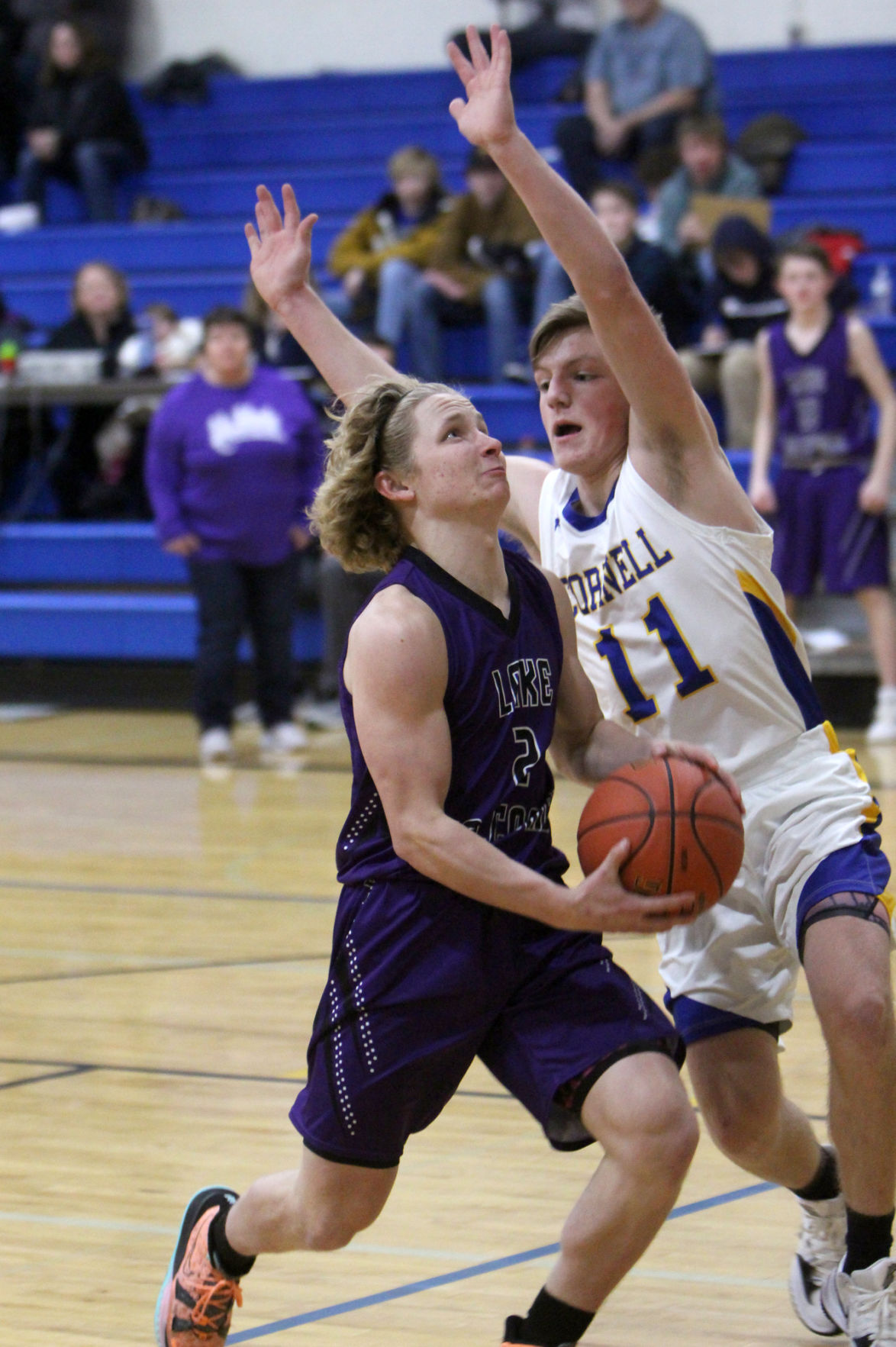 Lake Holcombe at Cornell boys basketball 1-14-22